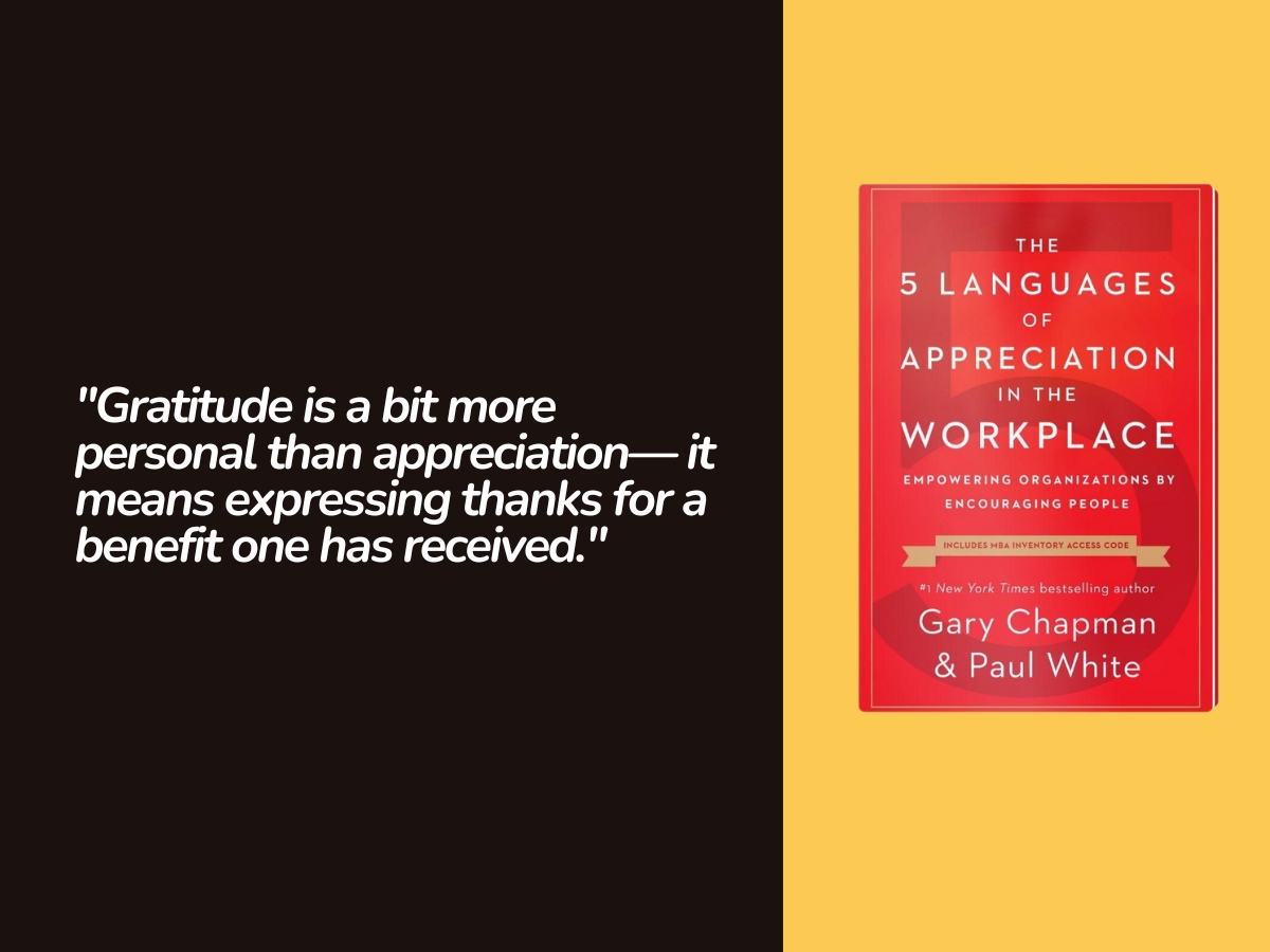 the 5 langugaes of appreciation in the workplace employee recognition book