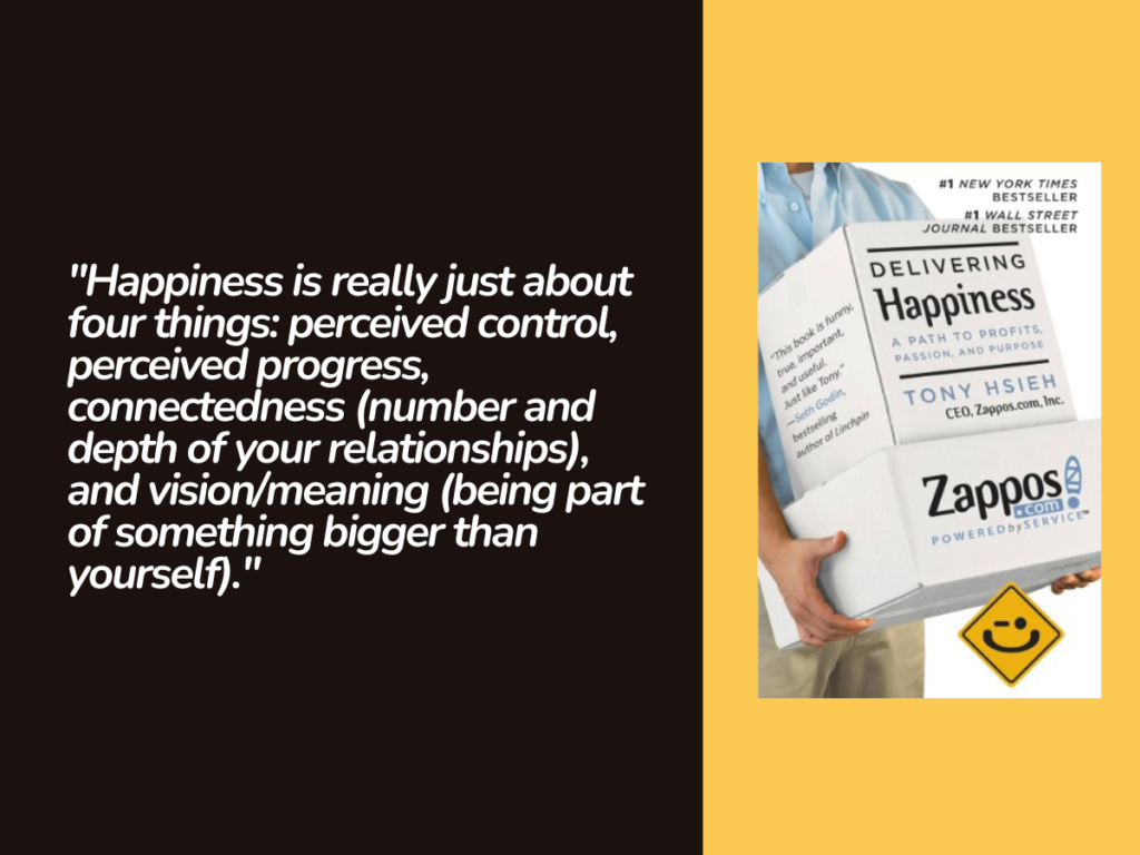 Delivering Happiness book