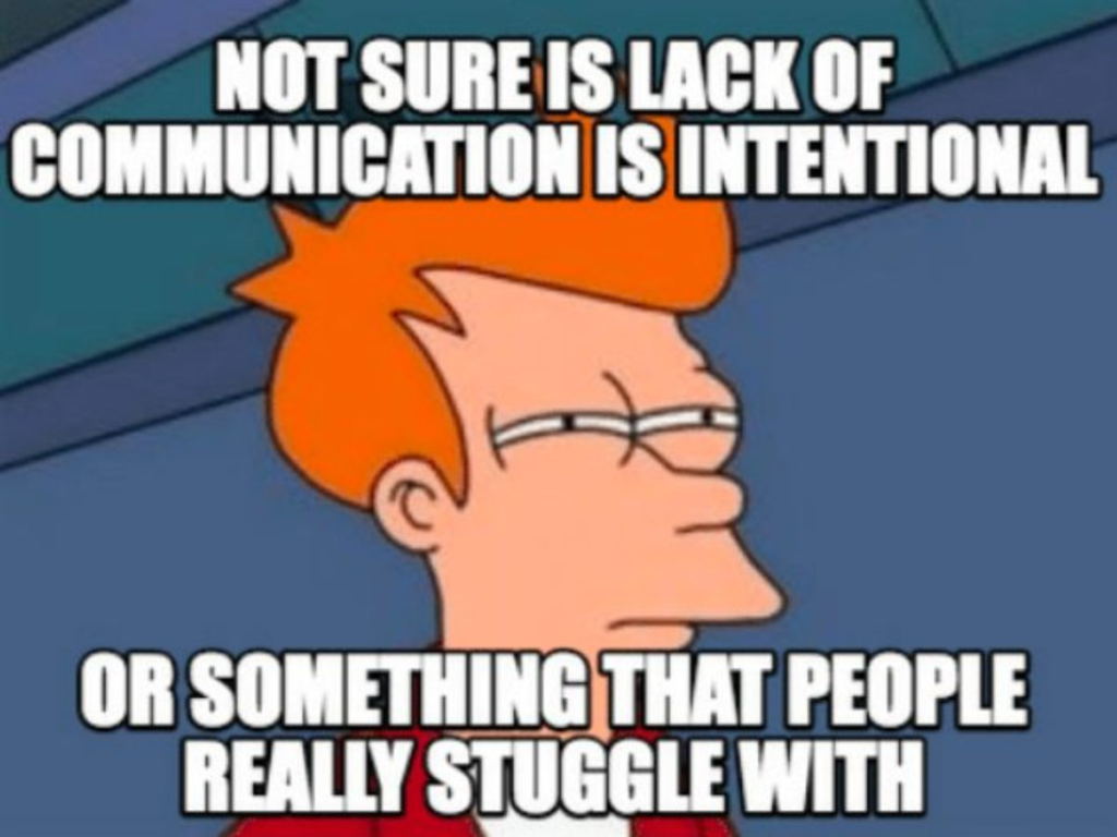 Memes about workplace communication